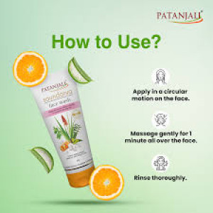 PATANJALI SAUNDARYA FACE WASH 60G