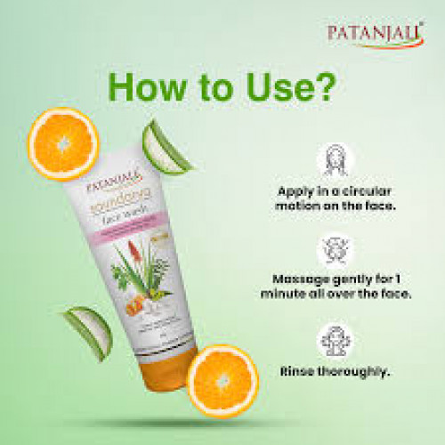 PATANJALI SAUNDARYA FACE WASH 60G