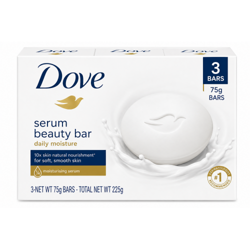 DOVE SERUM BAR 3*75G