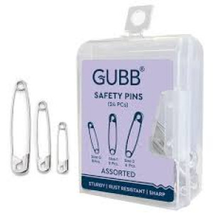 GUBB SAFETY PINS 24PCS