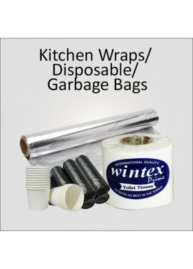 KICHEN WRAPS/DISPOSABLE/GARBAGE BAGS