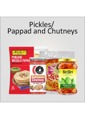 PICKLES, PAPPAD & CHUTNEY'S