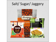 SALT, SUGAR & JAGGERY/SOYA CHUNKS