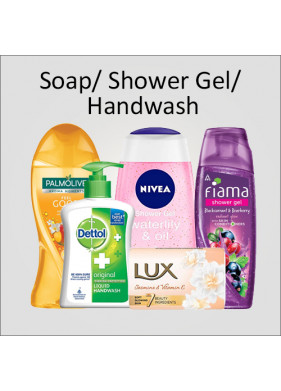 SOAP, SHOWER GEL & HAND WASH