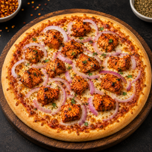 CHICKEN TIKKA @ ONIONS PIZZA 7INCH CHICKEN TIKKA @ ONIONS PIZZA 7INCH