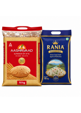Atta,Rice & Dal